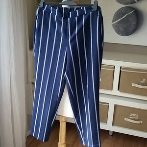 NWOT. Old Navy Pull on Navy stripe pants